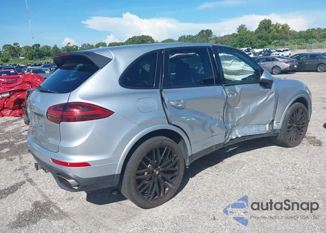 2017 Porsche Cayenne Platinum Edition from USA, damaged, VIN WP1AA2A21HKA83921